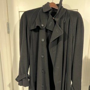 Burberry's Men's Cashmere Trench Coat